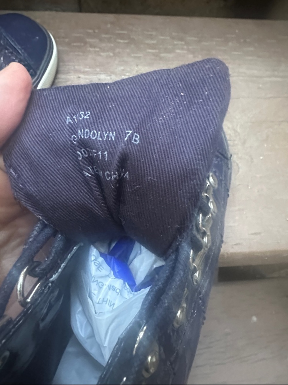 Coach Patent Finished High Top Sneakers - Picture 8 of 8